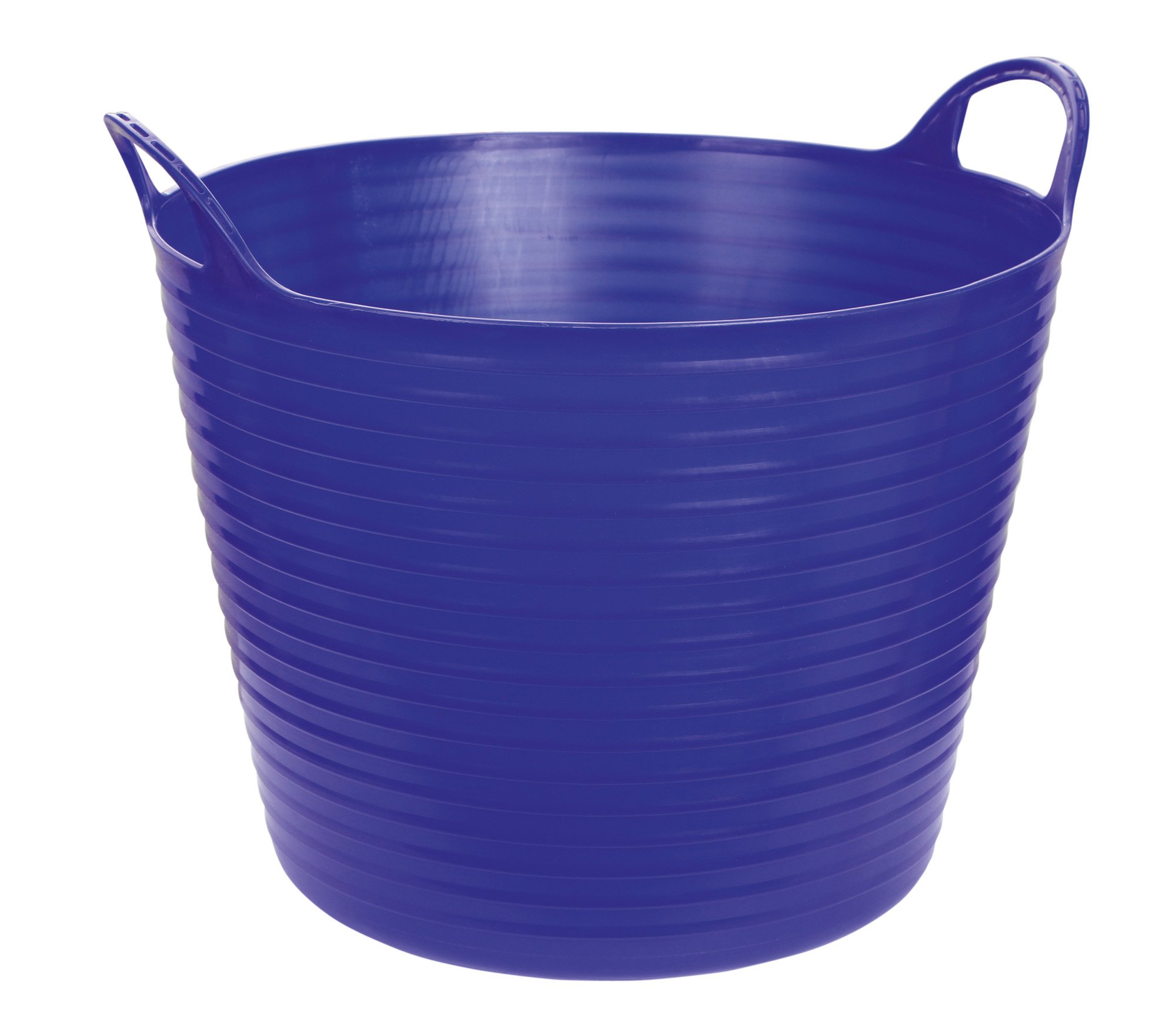 Seau flexible pour cheval KERBL Flexbag bleu de 42 L