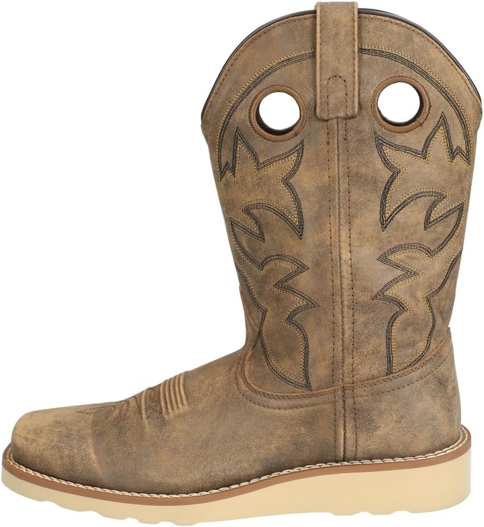Smoky Mountain Western Boots Mens Branson Square Toe Pull On 4200