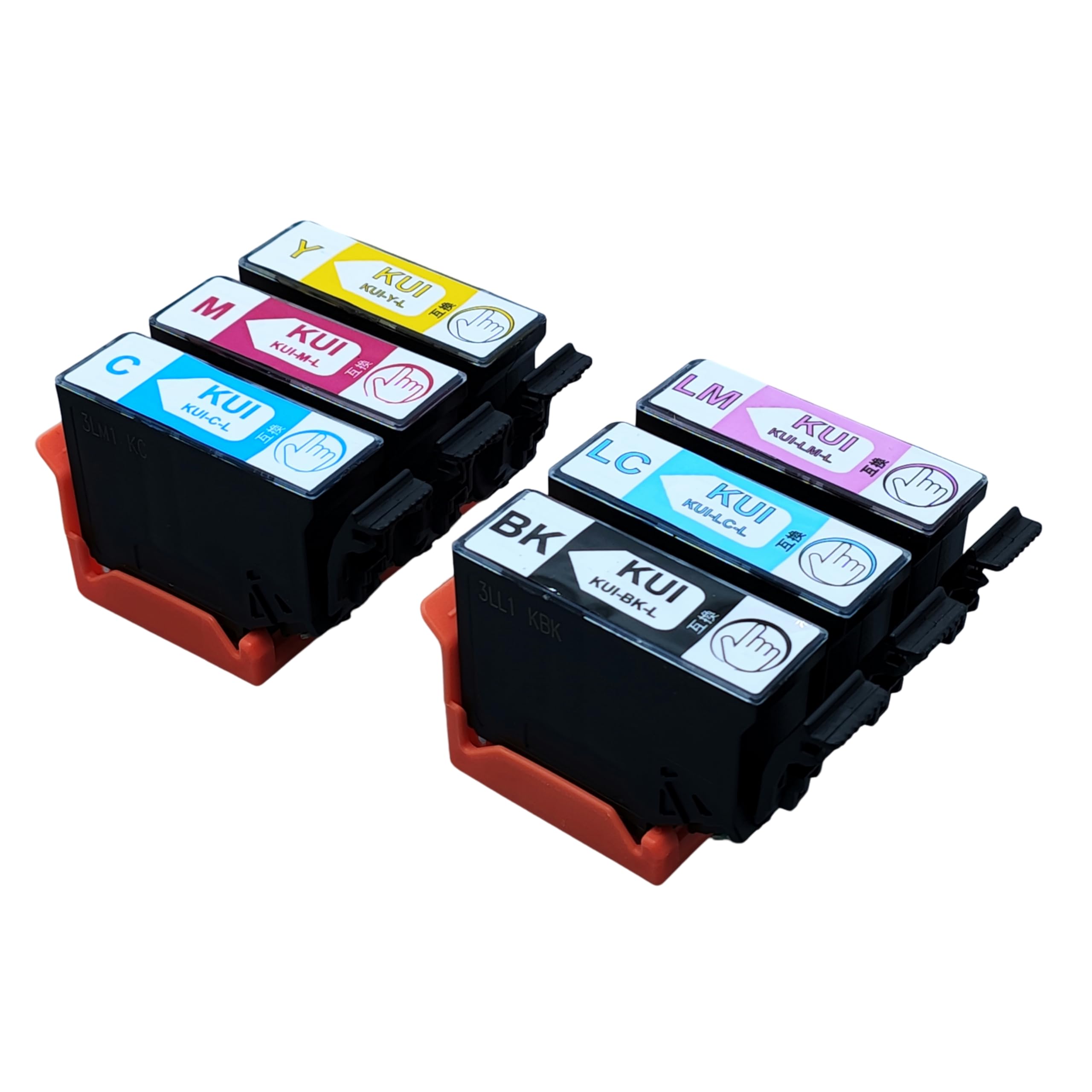 Amazon.co.jp: KUI-6CL-L(目印：クマノミ)6本セット EPSON用互換インク