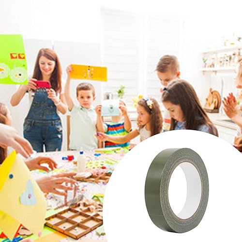 Miniatura 9 de ROSEUP Cinta adhesiva de 1 pulgada, rasgado a mano y resistente al agua, ideal para embalaje, artes y manualidades, codificación de colores y