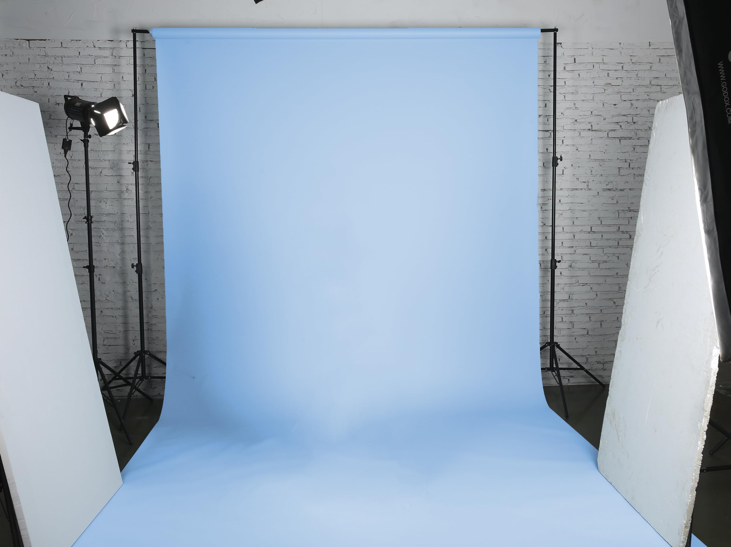 PHSUREO Seamless Photo Photography Backdrop Paper, Photo Background Paper Roll (Nassau, 107inx19.5ft)