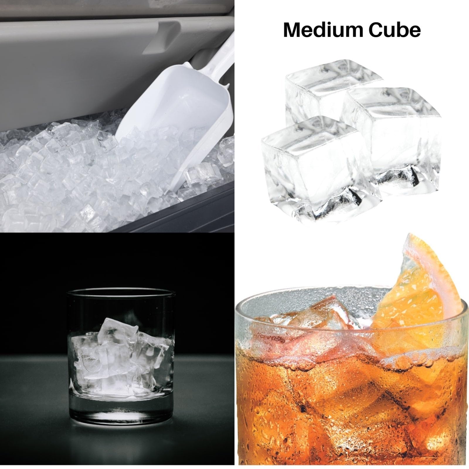 Scotsman Undercounter Medium Cube 15" Ice Maker - 60 Lb/Day, 36 Lb Storage Bin on Fridge.com - View 6
