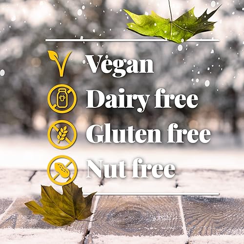 Miniatura 3 de Brien Maple Soft Candy  Caramelo de hoja de azúcar de arce  Vegano no contiene leche  Fabricado con jarabe de arce puro de grado A (12 piezas,