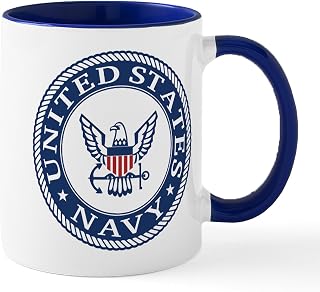 CafePress United States Navy Mug 11 oz (325 ml) Ceramic Coffee Mug