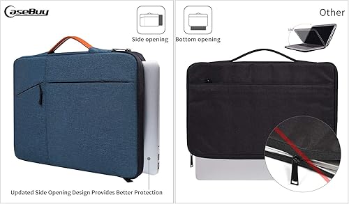 Miniatura 5 de Waterpoof - Maletín para laptop de 11.6 a 12.9 pulgadas para Chromebook C330 C340 11.6, Acer 11.6 Chromebook, Samsung Chromebook 3 11.6, HP DELL