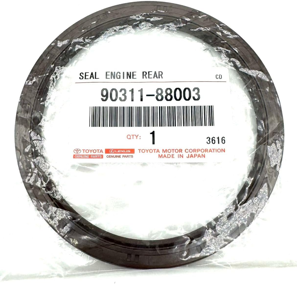 4RUNNER OEM 95-00 TACOMA-ENGINE CRANKSHAFT CRANK SEAL 19035185B 88X106X8.5 MM