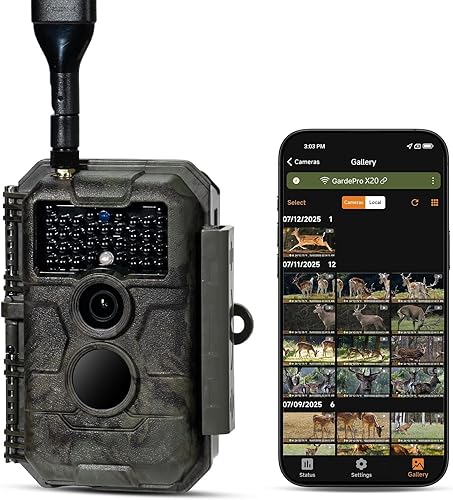 GardePro Cámara de juegos celular X20