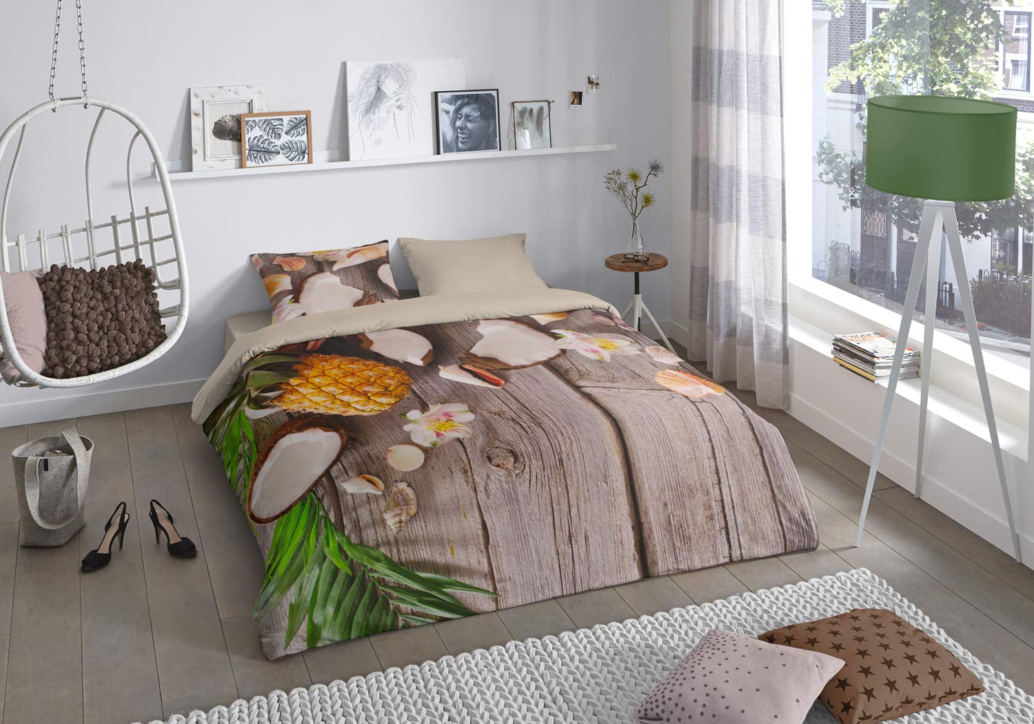 Large Size Duvet Cover 240 x 220 cm nr:2624 Brown