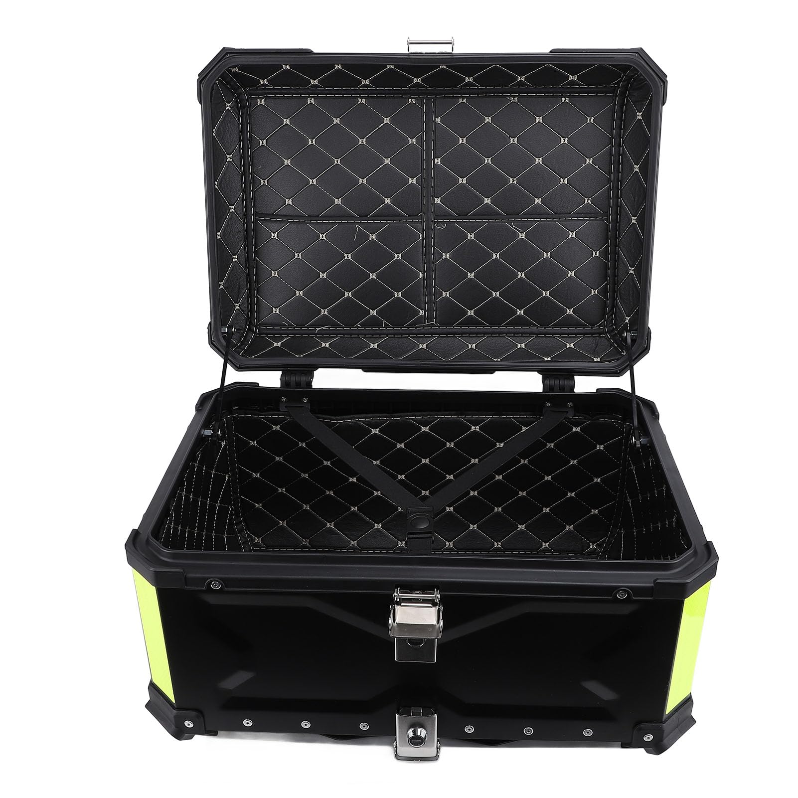 Keenso Aluminiowy Kufer Motocyklowy, Top Box Motocyklowy 65L, for