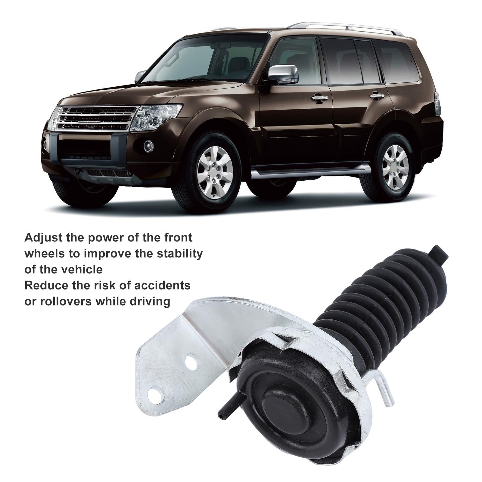 Acouto Attuatore Frizione a Ruota Libera Anteriore, Adatto per MR453711, 3820A049, per Pick-up L200 B40 2.5 2006, Ottimizza la Trasmissione di, Materiale ABS Robusto,