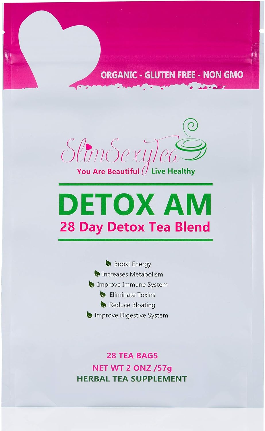 Detox Tea 28 Days Cleanse Weight Loss Tea Slim Tea