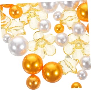 90Pcs Decorative Pearl Vase Filler Beads for Vases Candle Cups Wedding Centerpieces for Home Decor Floral Arrangements and Party Decorations