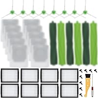 Vista 9 de Paquete de 18 piezas de repuesto compatibles con serie E/i/j, E5 E6 E7 i2 i3 i3+i4 i4+ i6 i6+ i7 i7+ i8 i8+/Plus, 2 juegos de cepillos de rodillo