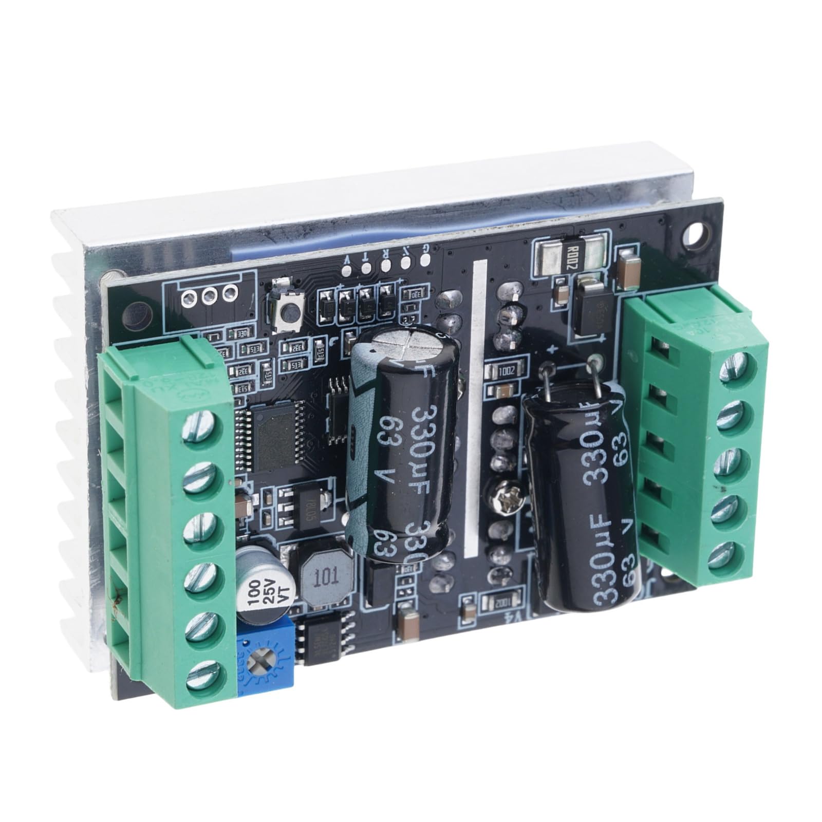 60V 500W BLDC Motor Driver Board for Hall Sensors Brushless Motors 0-5V Analog PWM2-5V Control 3D Printing BLDC Controller with Hall