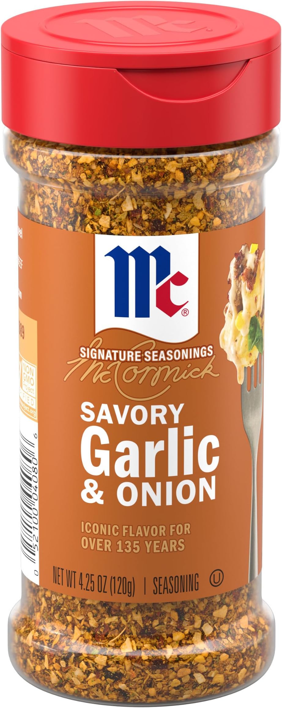 McCormick Garlic and Onion, Black Pepper and Sea Salt All Purpose Seasoning, 4.25 oz