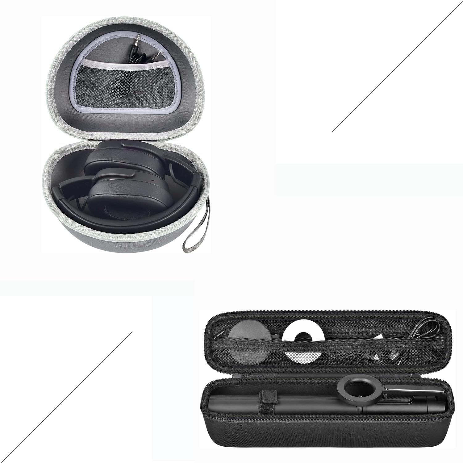 Headphone Case and Tripod Bag Bundle