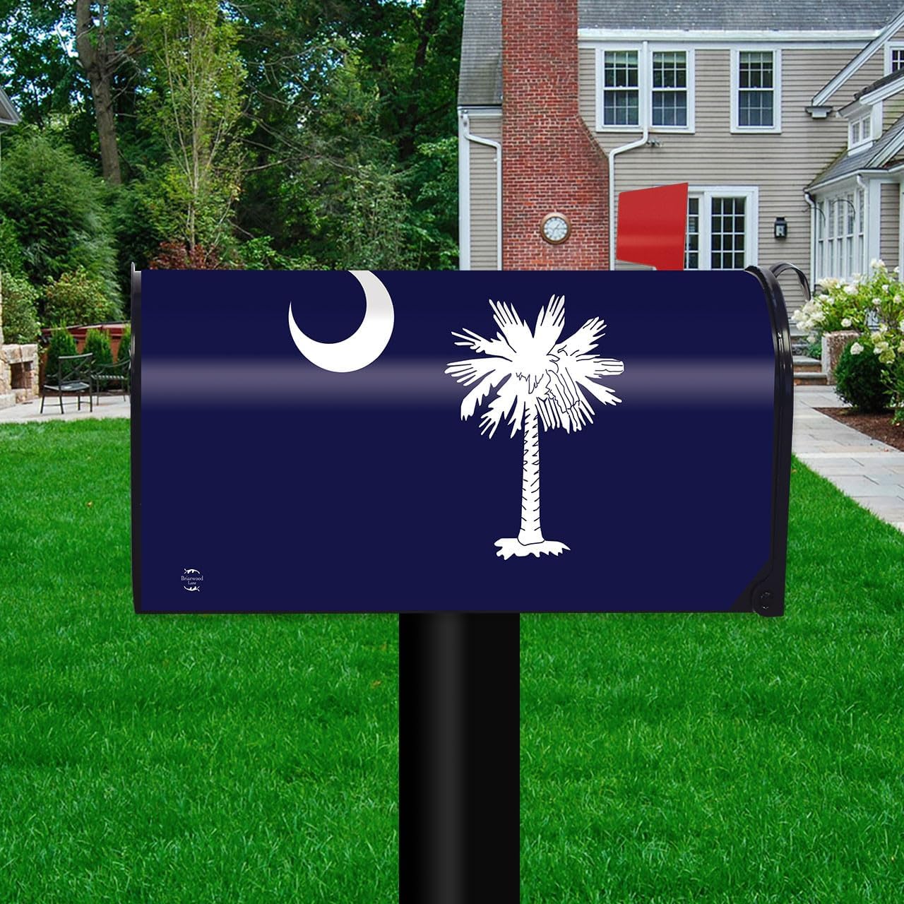 Briarwood Lane South Carolina Mailbox Cover