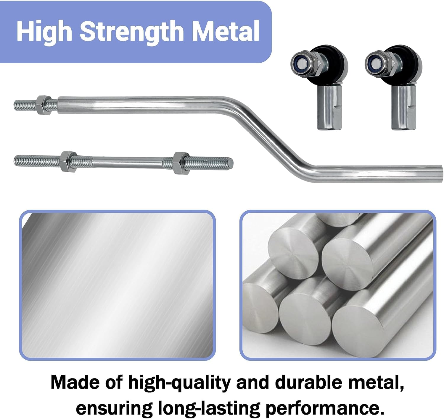Throttle Linkage Rod Kit Fit for Dodge Joints Dodge P-Pump 1994-1998,for Dodge Ram 2500 1994-1998,for Dodge Ram 3500 1994-1998,for Dodge Cummins P7100,Throttle Linkage Kit Replace 3932317 5011849AB