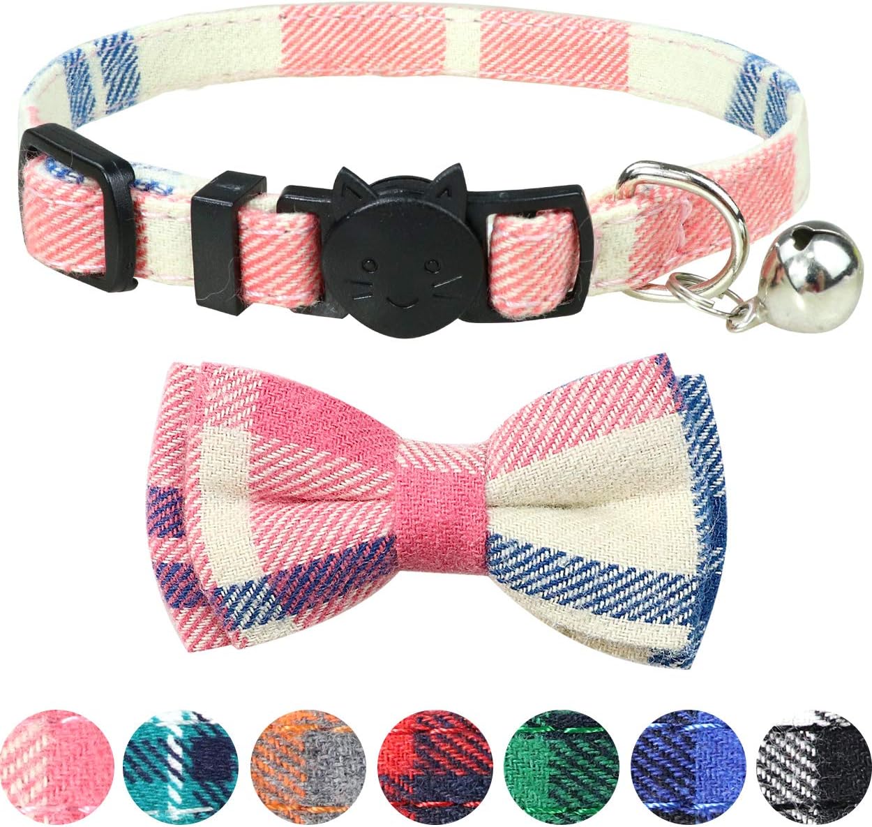 tartan cat collar