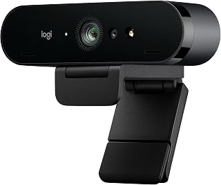 Logitech BRIO 4K Ultra HD Webcam - Professional Video Conferencing & Streaming