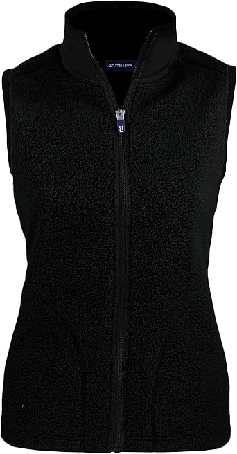 Cutter & Buck Ladies Cascade Eco Sherpa Fleece Womens Vest