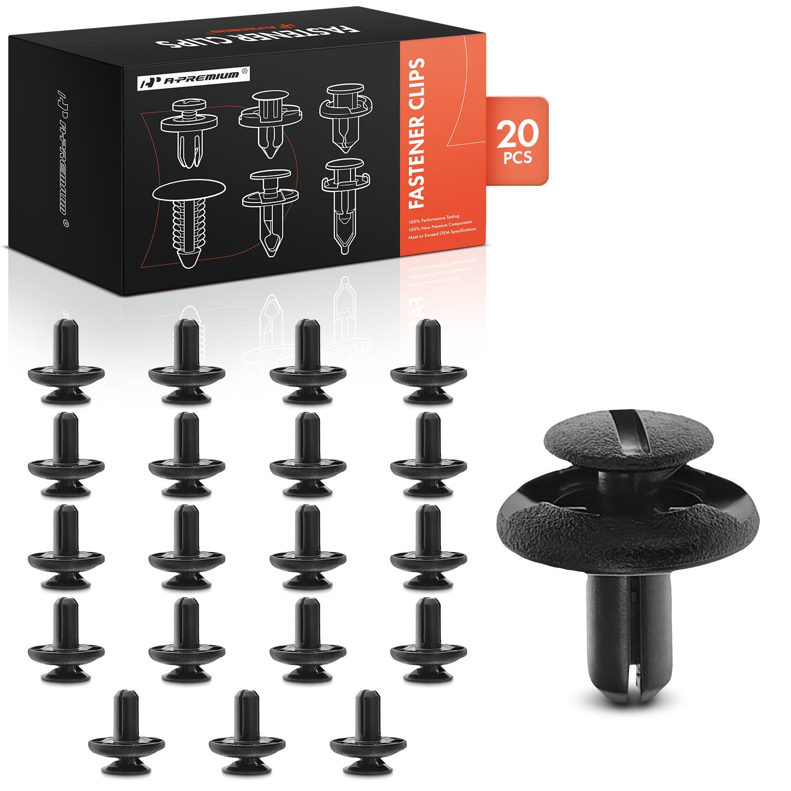 Amazon.com: A-Premium 20PCS Air Cleaner Inlet Duct Retainer Clips