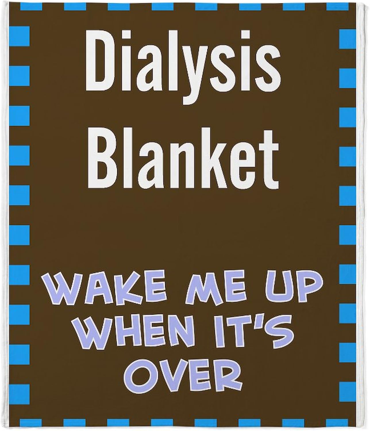 CafePress Dialysis Blanket 1 Throw Blanket Super Soft Fleece Plush Throw Blanket, 60"x50"