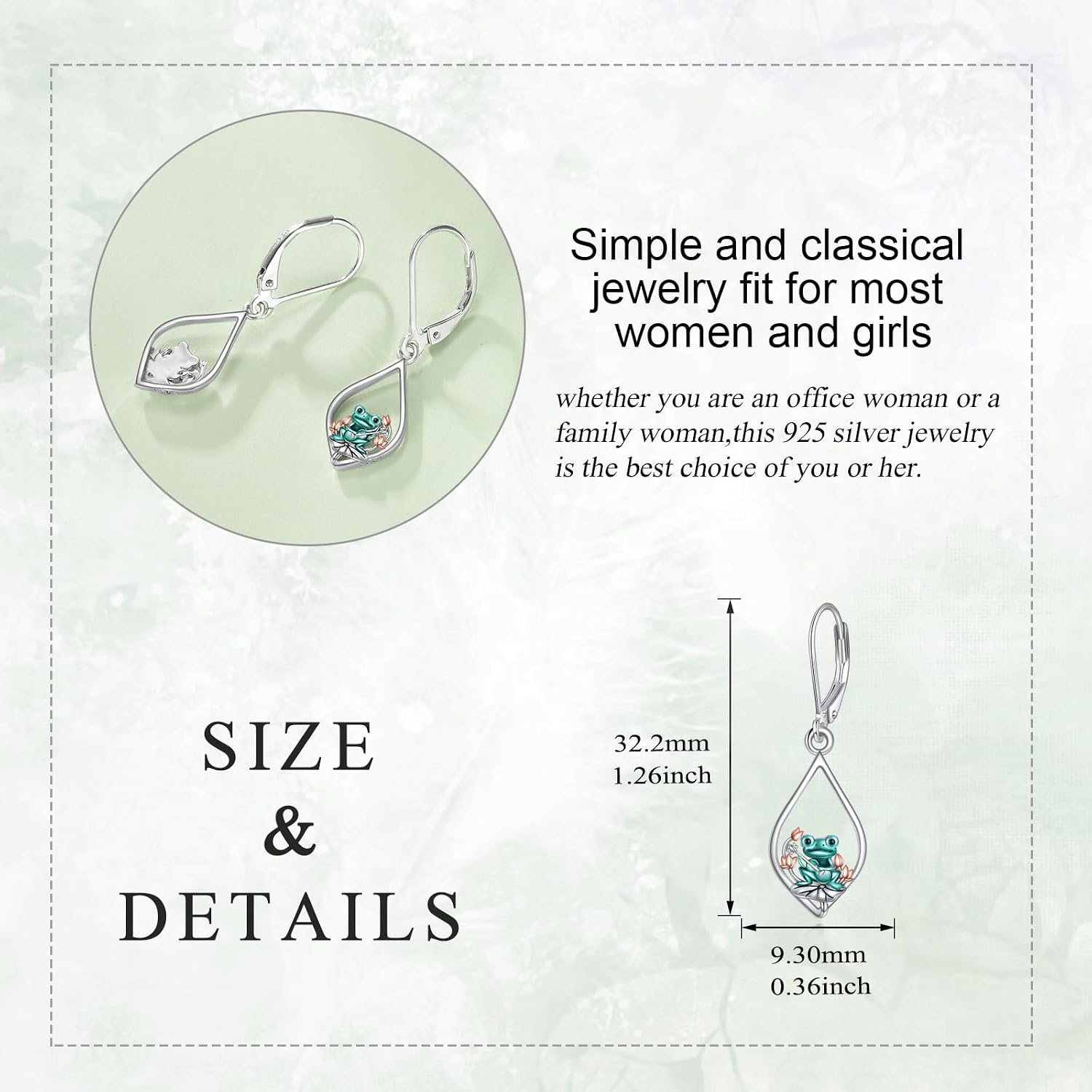 Cat/Bunny/Panda/Ladybug/Dragon/Bat/Spider/Bee/Feather/Dragonfly Dangle Earrings 925 Sterling Silver Animal Jewelry Gifts for Women