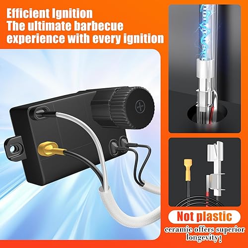 Miniatura 10 de Hisencn Piezas de repuesto para parrilla Weber Spirit E310, Spirit 700, Genesis SilverPlatinum B C, Weber 900 (con perillas de control lateral),