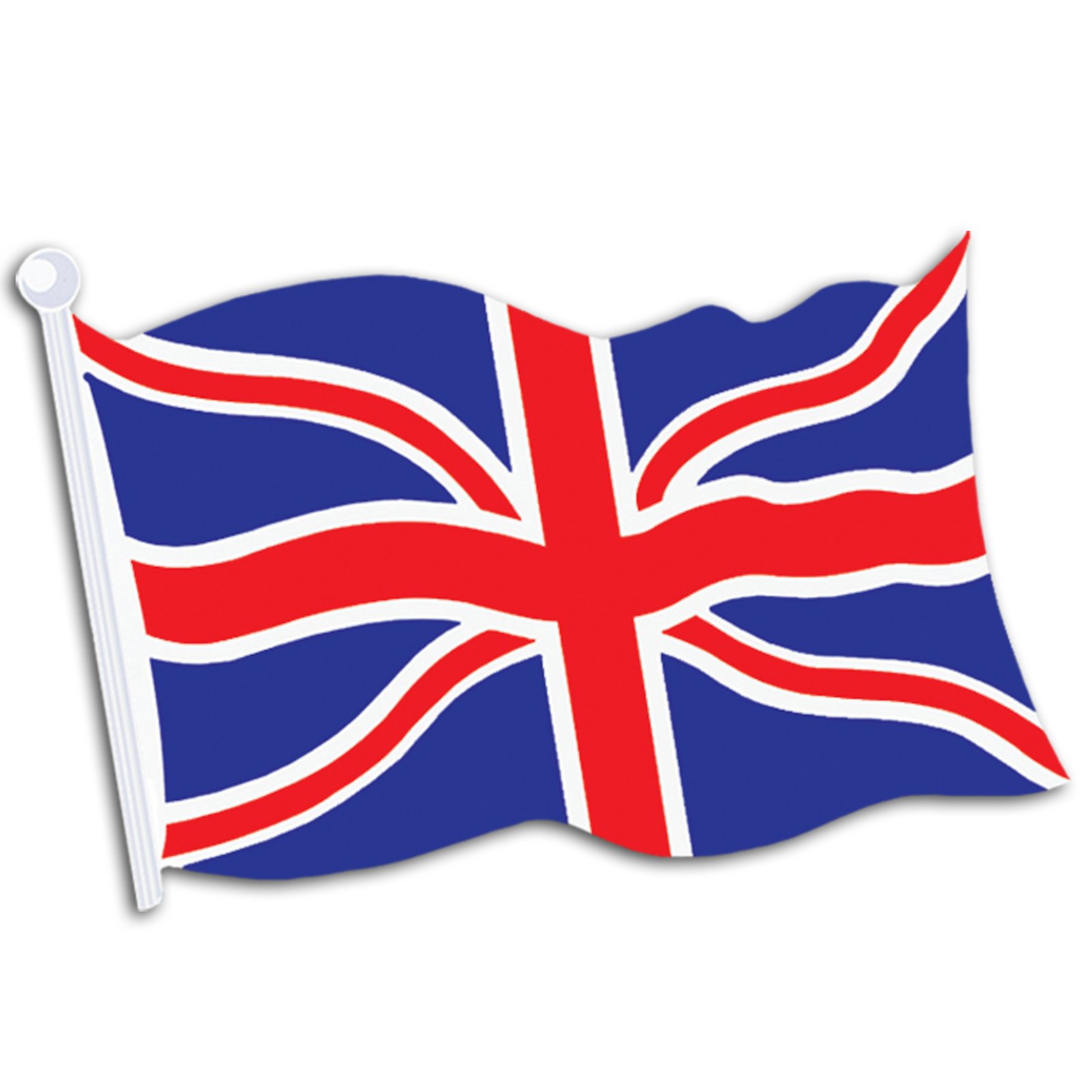British Flag Cutout Party Accessory (1 count)