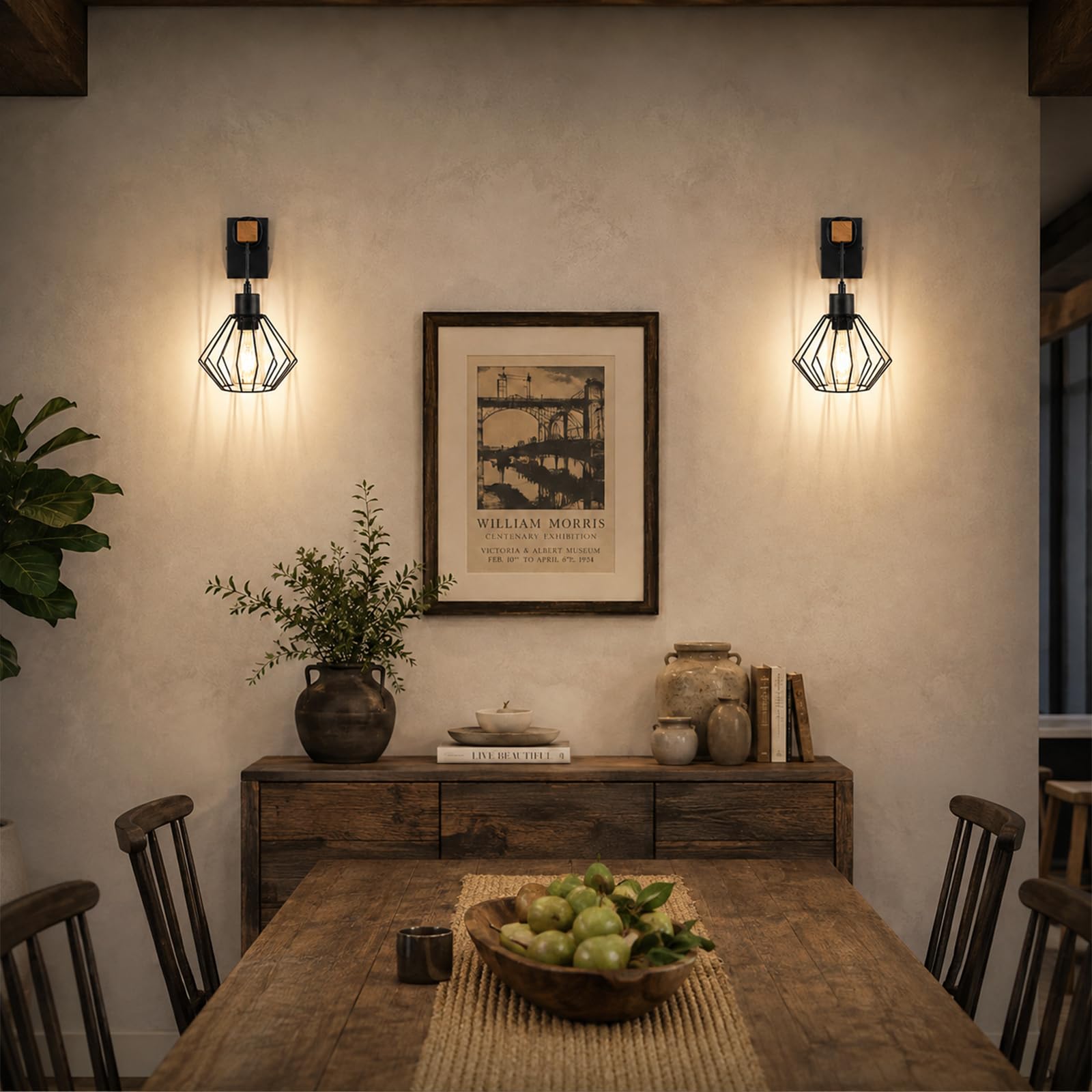 4810227 E27 Moderne Applique Murale Intérieure MAX.60W Lampe Murale