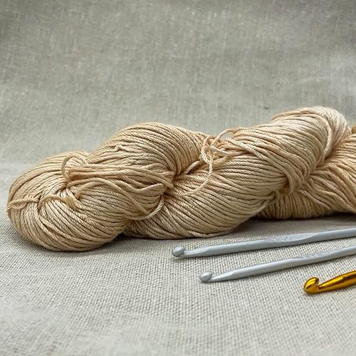 Miniatura 2 de Hilo de Seda Vegetal 100% Viscosa, Formato Madeja de 3.53 oz. Ideal para Tejer y Ganchillo