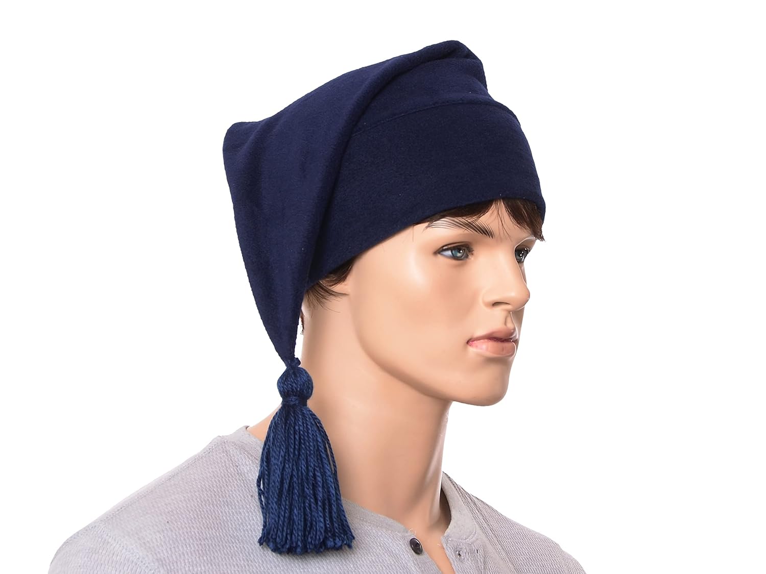 Navy Stocking Cap Blue Beanie 