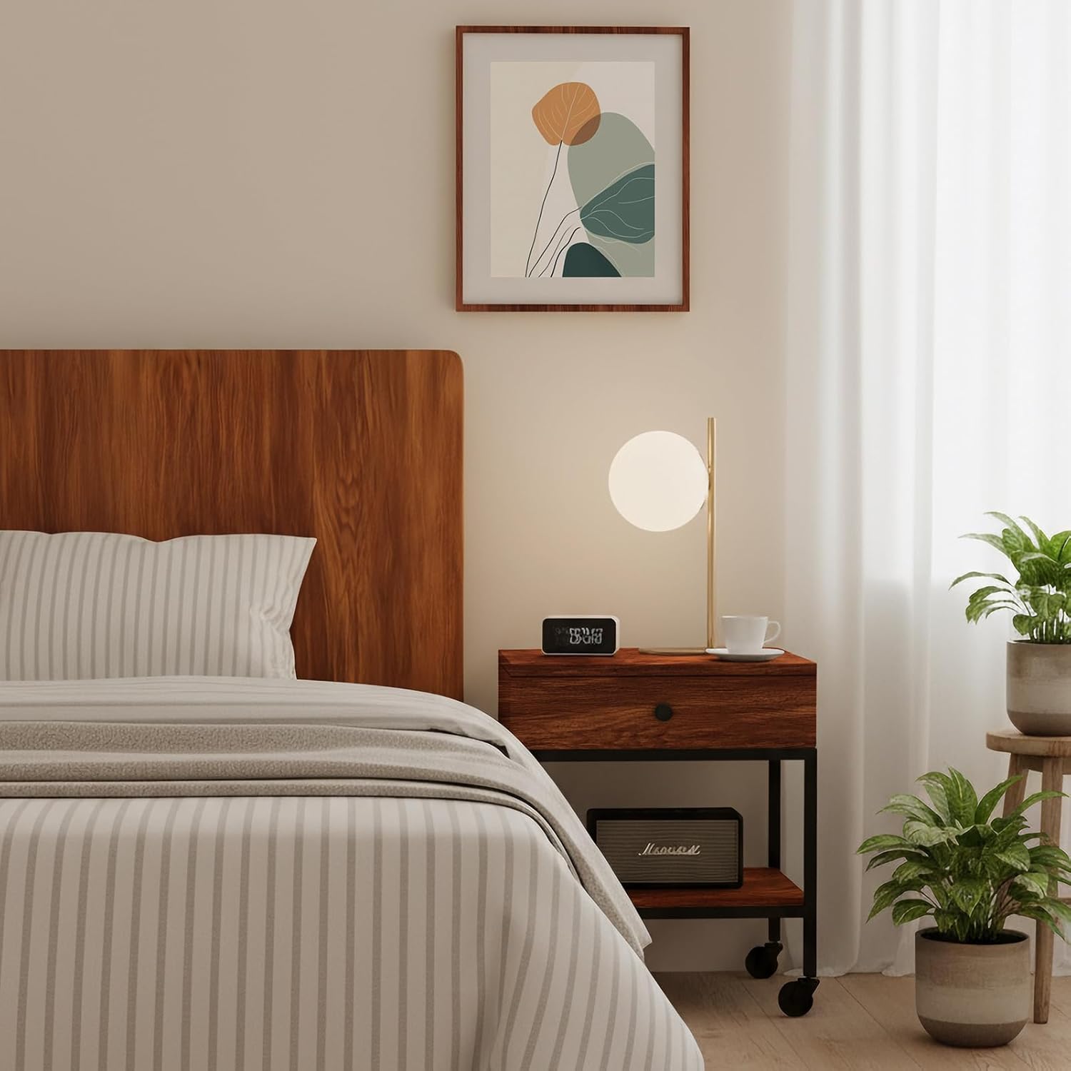 Kitico Brown Wood Grain Peel and Stick Wallpaper, Removable Decorative Contact Paper Roll, Self Adhesive Waterproof Vinyl for Walls, Cabinets, Countertops and Furniture, 17.7 in x 118 in