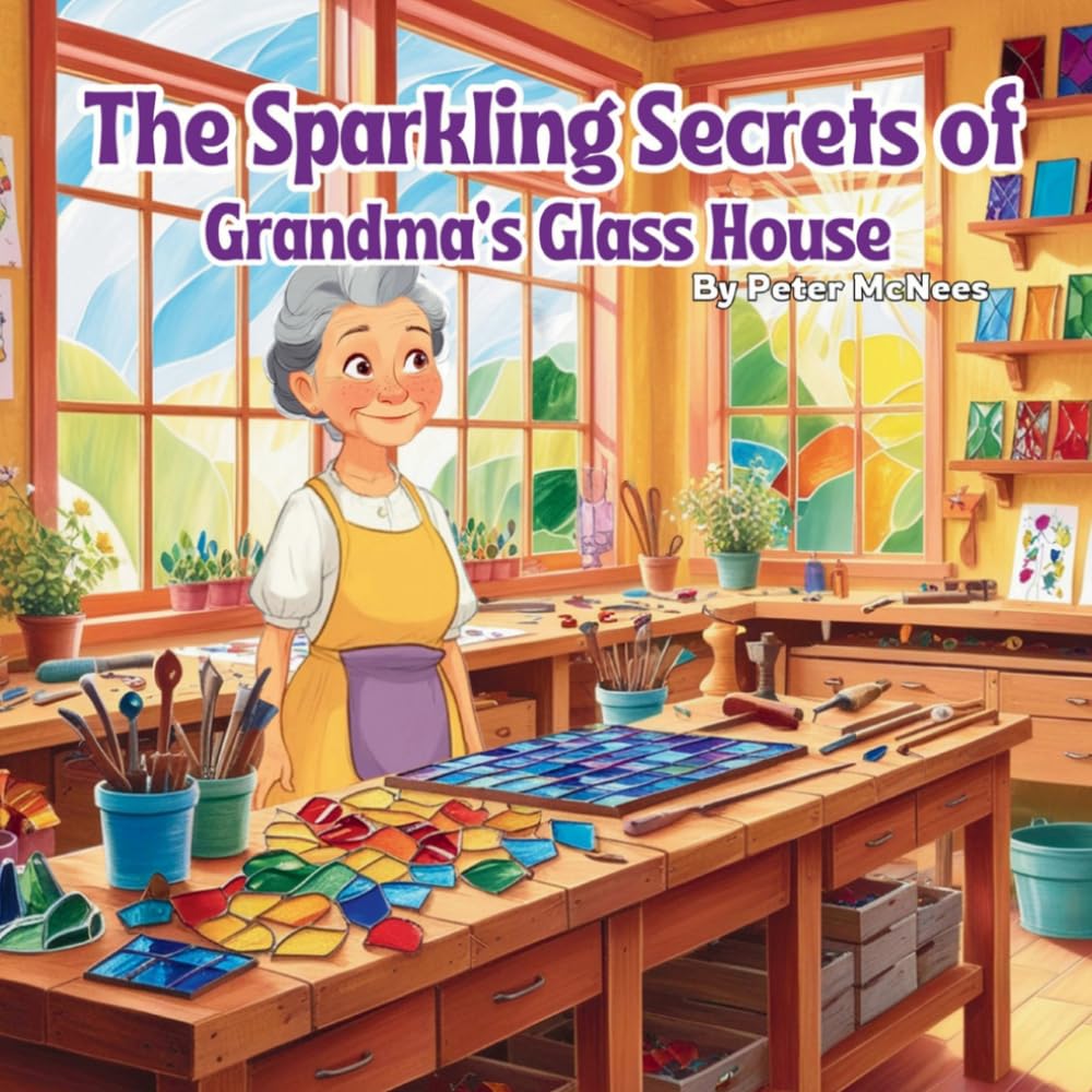The Sparkling Secrets of Grandma's Glass House: A Children’s Book About Stained Glass, Creativity, Kindness, and the Special Bond Between Grandma and Granddaughter (The Family Traditions Collection)