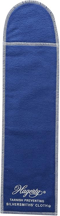 Hagerty Silver Keeper Flatware Bag, Silver Storage Anti Tarnish Storage Bag for Silver Flatware, Made In USA, Kosher Certified, 4 x 12