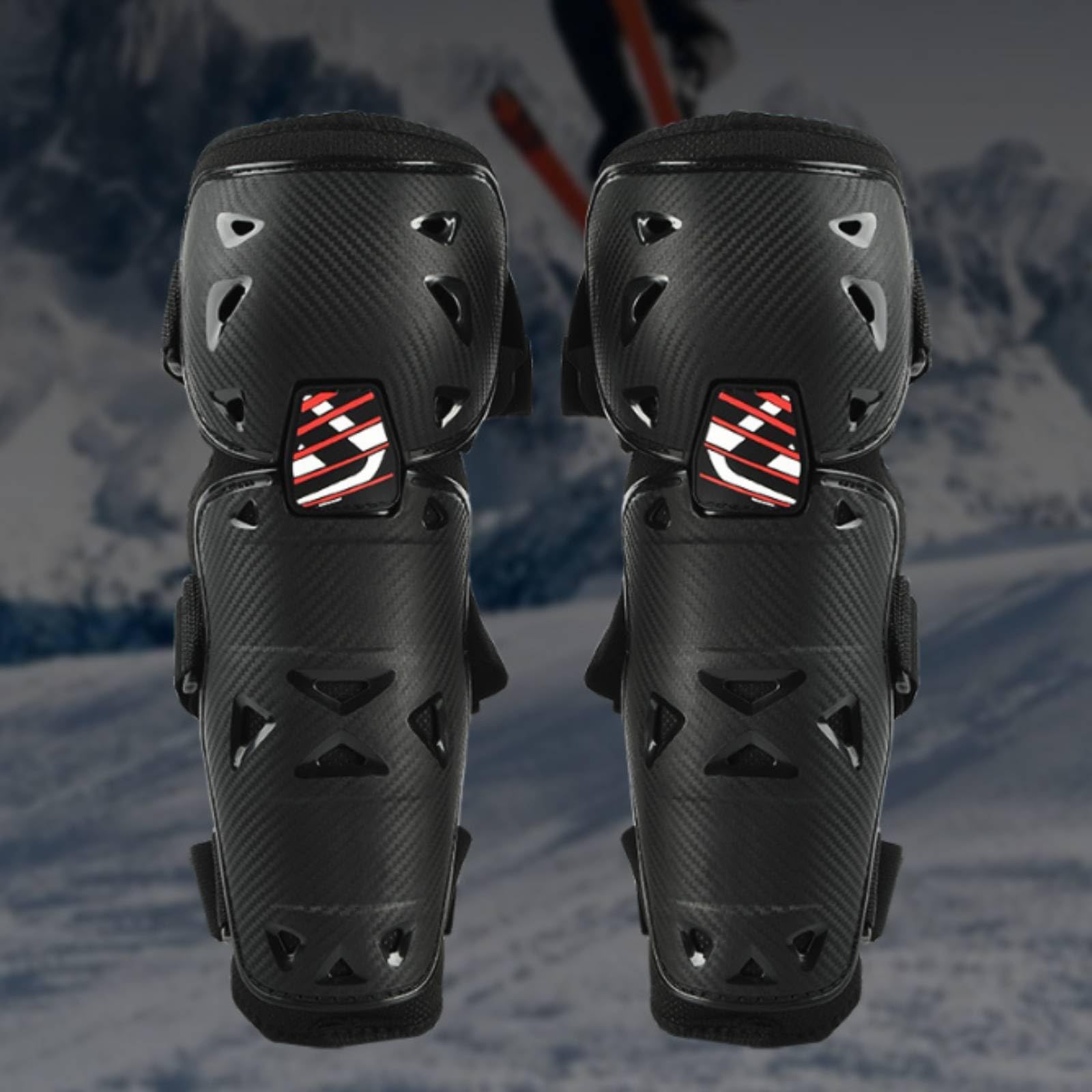 4 Pièces Équipements Protecteurs Articulaires avec Coque Ventilé Ensemble 4 Équipements Protecteurs Anti-Impact Coudières pour Motards, Adultes