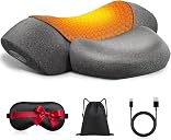 Upalled Cordless Heated Neck Massager Pillow for Pain Relief Deep Tissue
