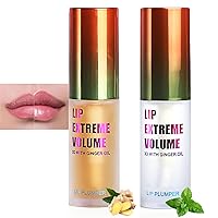 Vista 1 de Juego de regordete de labios Lip Plumper Extreme Brillo de labios voluminoso Reforzador de labios Hidratante labial para labios secos Relleno