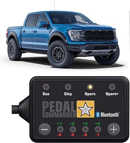 Controlador de respuesta del acelerador Pedal Commander para todos los modelos de Ford 2011y posteriores obtén un mayor rendimiento o ahorra hasta