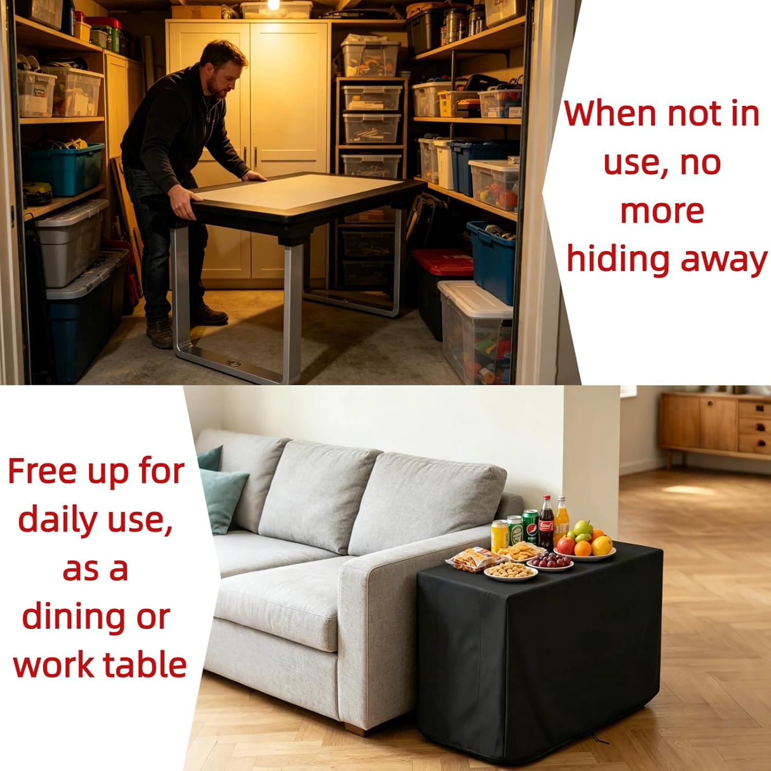 Arcade Gaming Table Cover, 32" Heavy Duty Screen Protector Compatible with Infinitys Game Table,Waterproof & Dustproof Game Board Cover for Adults
