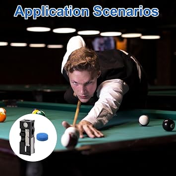 9-Piece Snooker Cue Tip Repair Kit, 13-in-1 Cue Tip Shaper and 8 Replacement Snooker Cue Tips, Multifunctional Pool Cue Repair Tool, Perfect for Home Game Rooms & Billiard Halls – Ideal Snooker Gifts