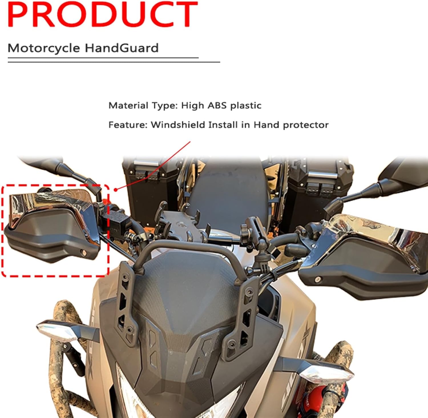 ハンドガード 2022 NC750X DCT NC750S NC700X NC 750 &times; 2013-2021 オートバイハンドガー