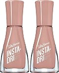 Sally Hansen Insta-Dri® Nail polonais, 3-in-1 formule avec base intégrée et couche supérieure pour l'usure brillante et prolongée en une seule étape. 60 secondes. Buff et Tumble - 203