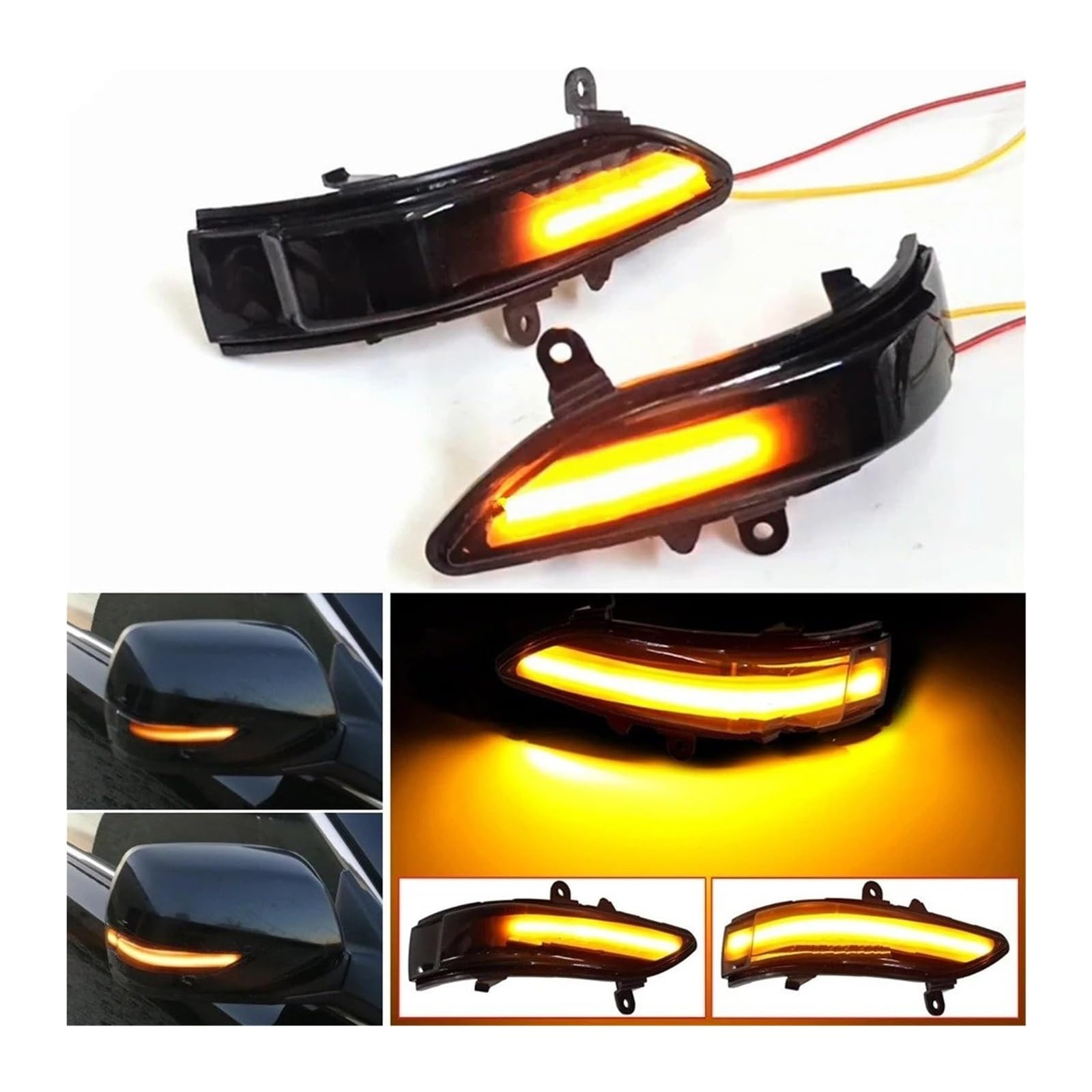 Clignotant voiture Pour Subaru Pour Forester Pour Outback Pour Legacy Pour Tribeca Pour Impreza WRX Sti Clignotant LED Pour Rétroviseur Latéral