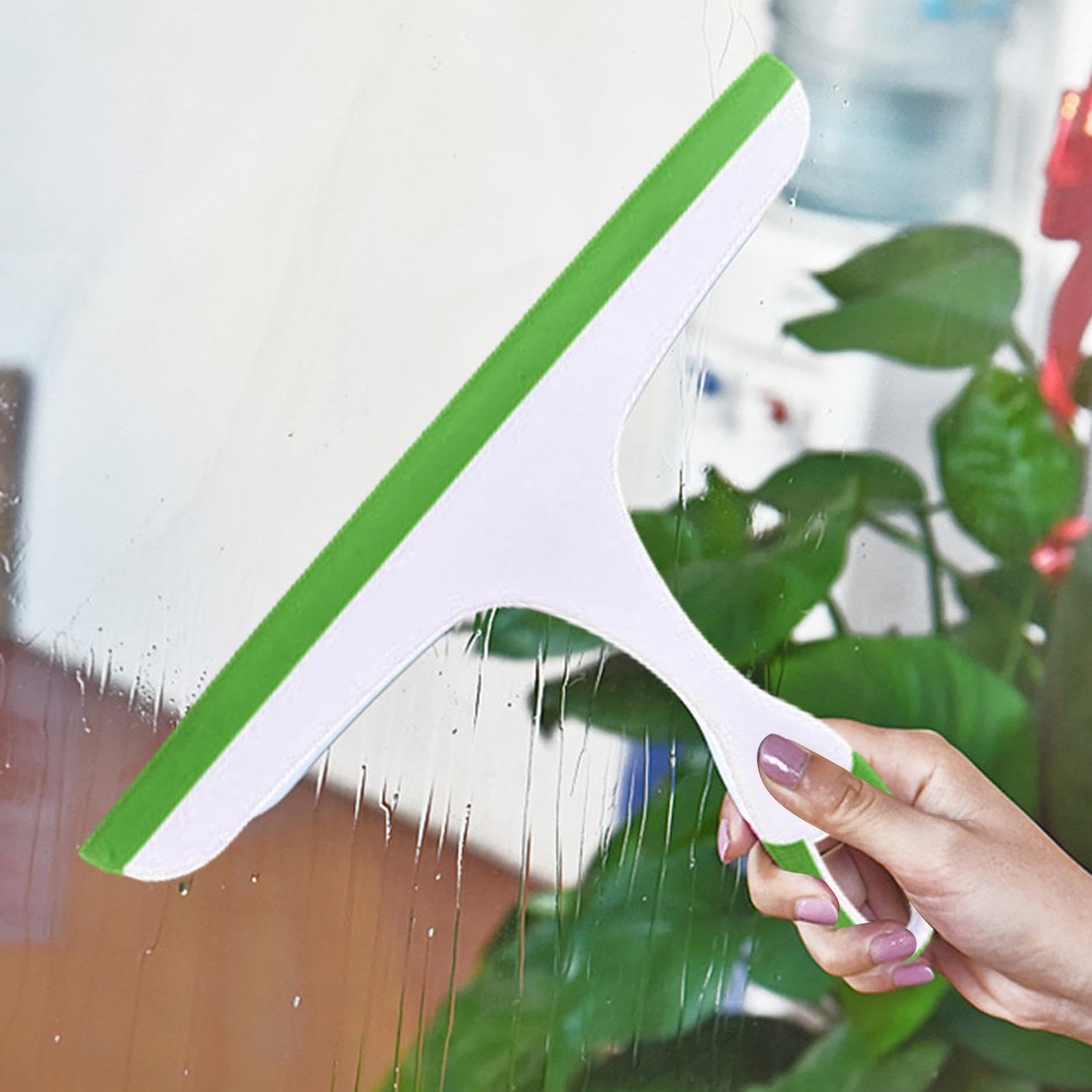 Shower Squeegee | Water Proof Window Cleaning Squeegee,Bathroom Glass Wiper with Ergonomic Handle for Shower Door Window