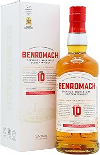 Benromach Speyside Single Malt Scotch 10 year old Whisky 70cl 43 ABV