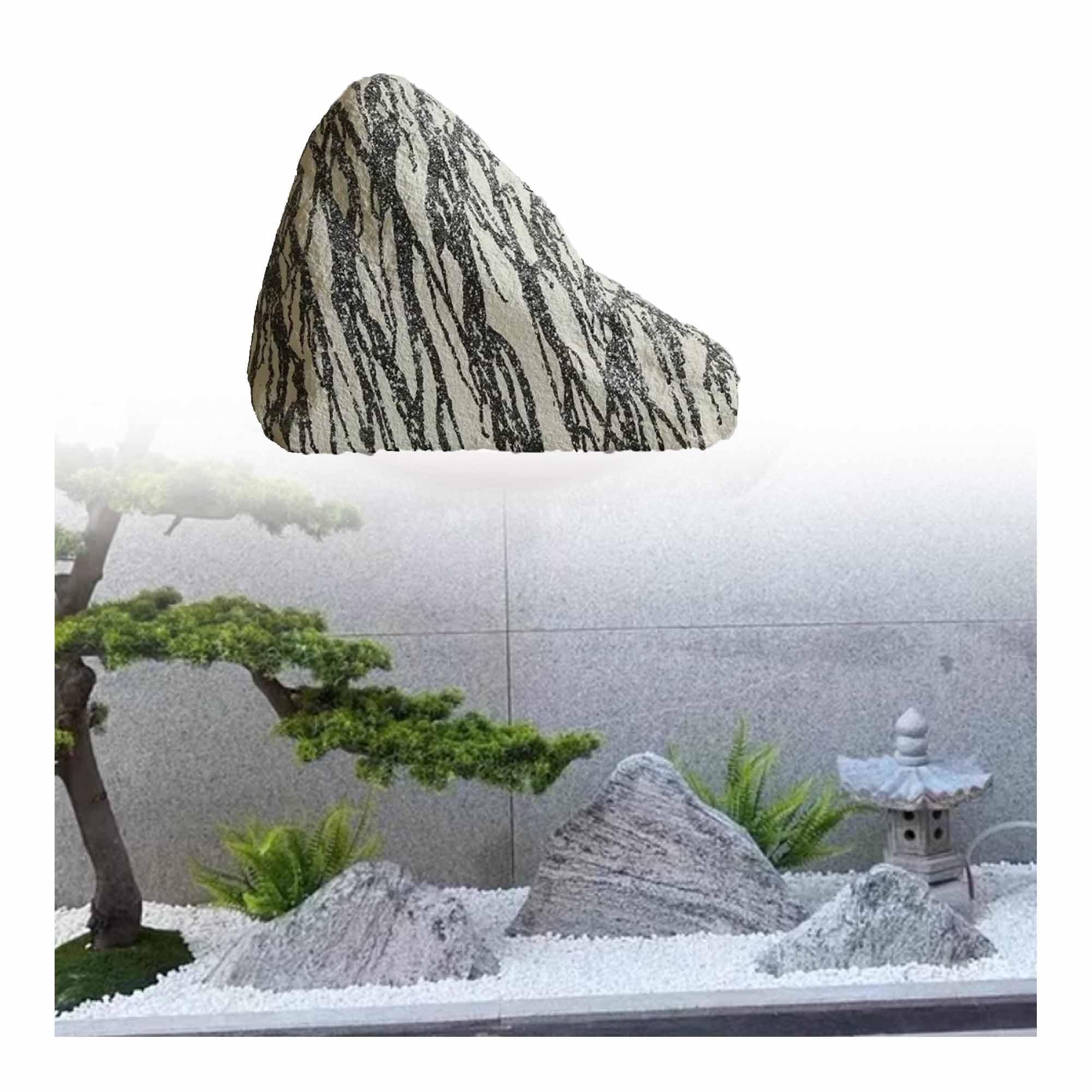Rocher artificiel en forme de vague de neige pour l'extérieur, rochers de paysage, couverture rocheuse pour cour, texture réaliste, pour décoration d'aquarium, aménagement paysager,paysages de piscine