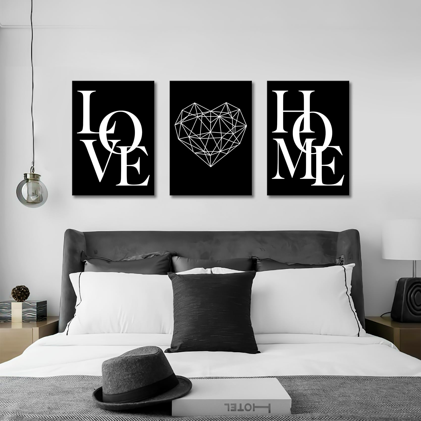 3 Pcs Wooden Framed Canvas Wall Art Set Bohemian Sage Green Canvas Prints Poster Geometric Line Beige Green Pictures for Living Room Bedroom Dinning Room Hallway Stairs Wall Decor 30x40cm x3pcs — view 432