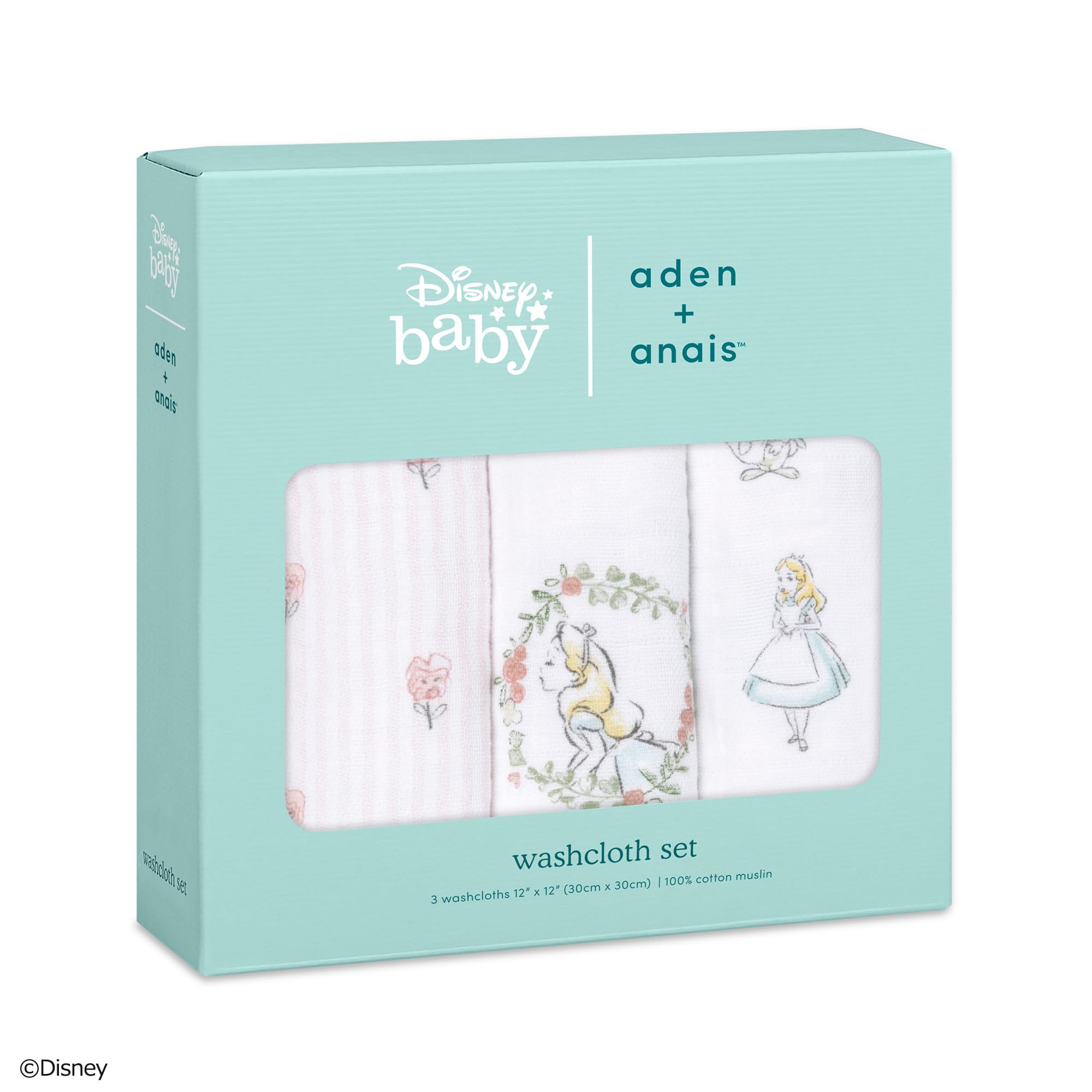 専用　ハンカチ付き♪ガーゼケット　ディズニー　アリス　ハンドメイド　新品 Amazon | aden + anais(エイデンアンドアネイ) ガーゼタオル アリス 3